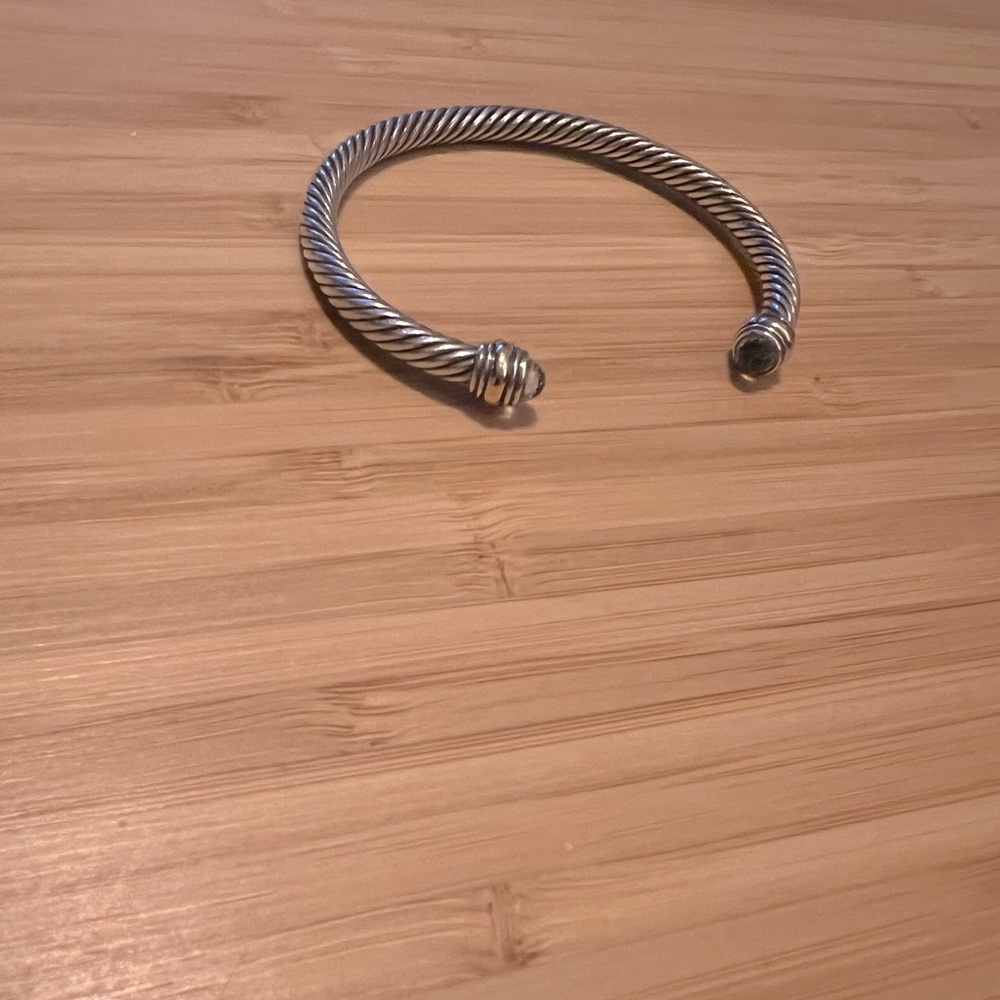 David Yurman Cable Classics Bracelet with Gemstone and Gold